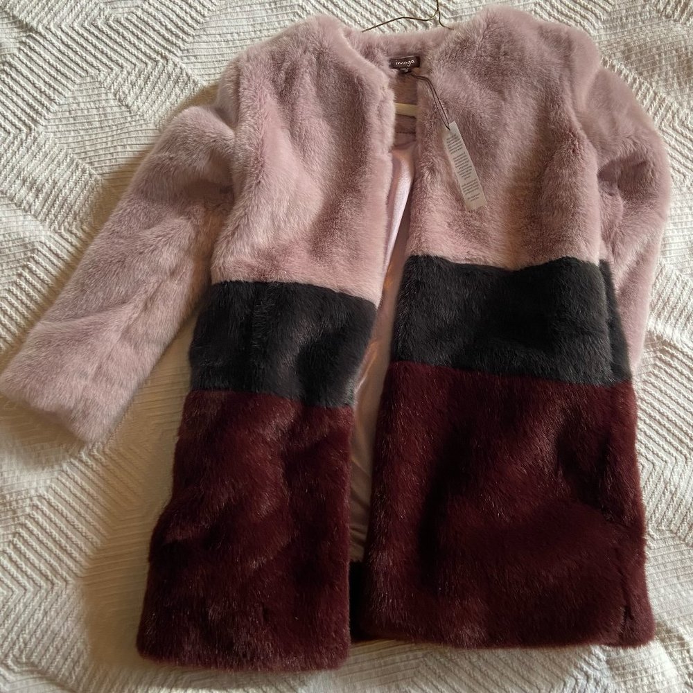 Girls Faux Fur Coat